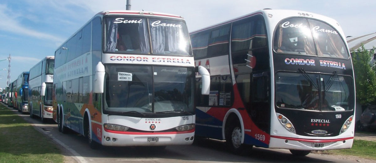 Pasajes en micro de El Cóndor Estrella Central de Pasajes