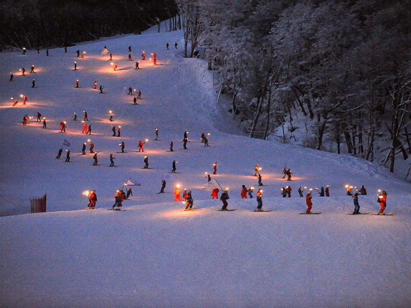 Bajada de Antorchas en Ushuaia